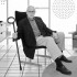 Dieter Rams black and white portrait